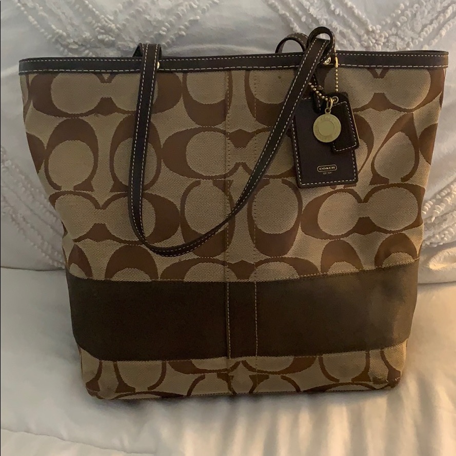 Authentic Coach Tote